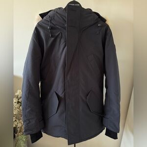 NWT Canada Goose Edgewood Parka Black Label - Navy